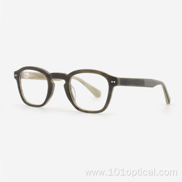 Round Acetate Female Optical Frames 24A3003